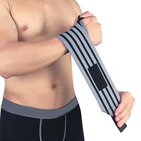 Wingbind Wrist Wrap with Thumb Loop for Weightlifting Powerlifting Bodybuilding Gym Workout Wrist Support Braces for Men & Women High Elastic Plus Size