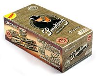 1 Box - Smoking Organic Regular Rolling Paper - 50 booklets x 60 Papers