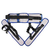 Standing Aids Gait Belt, Transfer Belt with Leg Loops for Elderly Physical Recover, Rehabilitation to Exercising and Walking Prevent Falling