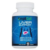 Amplicell Liver Cleanse | Liver Support Supplement, Detox and Repair Formula | with Zinc, Milk Thistle, Beetroot, Artichoke and Dandelion | Natural Herbal Supplements | 60 Vegetarian Capsules