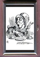 Alice in Wonderland Mad Hatter John Tenniel Decorative Pill Box