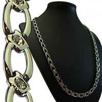 Magnetic Therapy Necklaces Horseshoe Silver