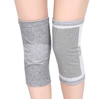Wind Goal 1 Pair Self Heating Knee Pad Bamboo Charcoal Knee Support Braces Knee Warmers Leg Warmers Sleeve for Men Women