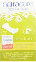 Natracare Natural Panty Liners, Curved, 30 Count Boxes (480 Liners) (Pack of 16)