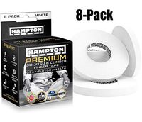 White Finger Tape (8 Pack) - Athletic Tape | 0.3” x 45 Feet - for Rock Climbing, BJJ Jiu Jitsu, Grappling, MMA, Crossfit and Martial Arts by Hampton Adams