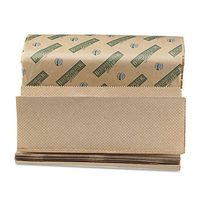 Boardwalk Green Folded Towels, Multi-Fold, Natural, 9 1/8W x 9 1/2L, 250/Pack, 16/Carton