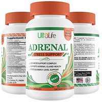 ADRENAL FATIGUE Making You Feel Tired, Run Down & in a Fog? Adrenal Support Supplement - Manage Cortisol Stress Hormones & Boost Energy - Natural Formula for Men & Women w Rhodiola Rosea, Holy Basil +