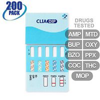 MiCare [200pk] - 9-Panel Urine Drug Test Card (AMP/BUP/BZO/COC/MOP/MTD/OXY/PPX/THC) #MI-WDOA-295