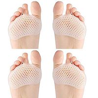 ELAIMEI Metatarsal Pads for Women Men - Foot Pads Forefoot Pad Ball of Foot Cushions - Mortons Neuroma Callus Metatarsal Foot Pain Relief Bunion Forefoot Cushioning Relief (3) (3)