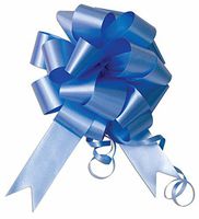 Nicky Bigs Novelties 10-8" Light Blue Pull Bow Pew Bows Wedding Decorations Wrap