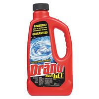 Drano Max Gel Clog Remover, 32oz Bottle, 12/Carton