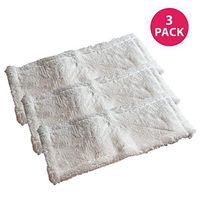 Think Crucial Replacement Mop Pads - Compatible with Bona Microfiber Dusting Pads and Bona Microfiber Floor Mops - 6" x 17" x 1/4 Pad for Mopping, Dusting Floors - Washable, Reusable, Wet (3 Pack)