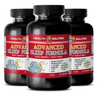 Anti-Aging Powder - Advanced Sleep Formula 952MG - Brain Booster Focus - 3 Bottles (180 Capsules)
