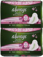 Always Ultra Thin Slender Pads - 36 Count