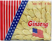 Green Bay American Ginseng from Wisconsin, Large Slice, 4 OZ (Ginseng Root Slices/Sliced Ginseng Root)
