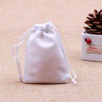 HOUTBY 50 Pack Mixed Colors Soft Large Velvet Gift Drawstring Bag Jewelry Pouches Sacks for Wedding Favors Party Christmas