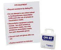 CPR Kit New York State Restaurants With Sign