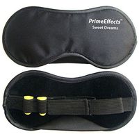 Sleep Mask with Ear Plugs - For Sleeping Anywhere, Travel, Long Flights or Short Naps, Blocks Light Fully, Super Lightweight, So