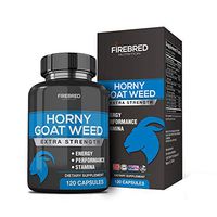 Horny Goat Weed Extra Strength 1000mg | 120 Capsules | Fortified with Tongkat Ali | L Arginine | Maca | Tribulus Terrestris | Ginseng | All Natural Energy Booster for Men & Women