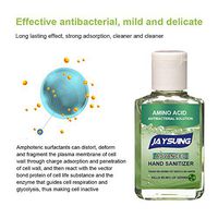 KAAYEE Natural Hand Sanitizer with Aloe, Rinse-Free Disposable Hand Wash Gel, Portable 2.8oz/80g Hand Wash Soap for Office Home (1PCS)