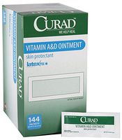 Medline CUR003545 Curad A and D Ointment, 5 g Foil Packets, White (Pack of 864)