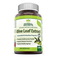 Herbal Secrets Olive Leaf Extract 150 Mg - 120 Capsules (Non-GMO) - Supports Cardiovascular Health, Immune Function and Healthy Aging*