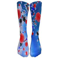 Elephant AN Novelty Molecules Atoms Chemistry Compound Stylish Premium Quality Calf Long Socks Sports Crew Socks