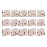 Hemoton Paper Sandwich Bags, 200pcs Oil-Proof Sandwich Paper, Deli Paper, Lunch Skins Paper Sandwich Bags, Deli Paper Sheets, Food Grade Deli Wrap for Home, BBQ, Restaurants, 15 x 15cm