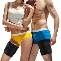 Thigh Brace Support for Hamstring Quad Groin Pain Relief, Adjustable Compression Sleeve Wrap,Durable