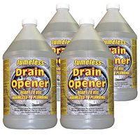 Fumeless Drain Opener - Professional Strength - Fast Acting-4 gallon case