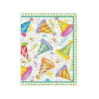 Caspari Hats Off Gift Enclosure Cards, 20 with Envelopes