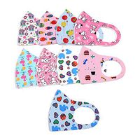 Yeahii 10Pcs Anti Dust Maxk Breathable Sponge Dustproof Mouth Maxk Color Radom for Children Kids