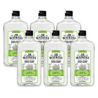 J.R. Watkins Dish Soap, Liquid, 24 fl oz, Aloe & Green Tea (6 pack)