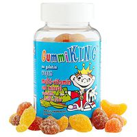 Gummi King, Multi-Vitamin and Mineral, Vegetables, Fruits and Fiber, For Kids, 60 Gummies - 2pc