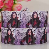 5yards 7/8"22mm New Lovely Descendants Ribbon Cartoon Printed Gift Grosgrain Ribbon