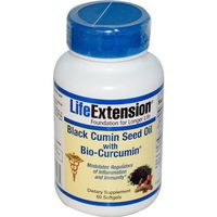 Life Extension - Black Cumin Seed Oil with Bio-Curcumin - 60 Softgels