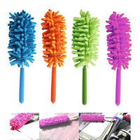 Telescoping Microfiber Duster Extendable Cleaning Dust Home Office Car Tool Random Color