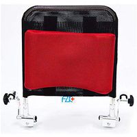 Huapa Wheelchair Headrest Backrest,Headrest Neck Support Comfortable Seat Back Cushion U Type Pillow Adjustable Angle Low Repulsion Breathable Universal Wheelchair Accessories Toilet Chair(Red)