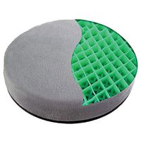 Comfort 360 Gel Swivel Cushion - Breathable Rotating Pivot Disc Chair Seat Pad for Home, Car, Office