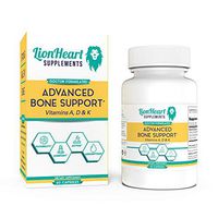 LionHeart Supplements - Vitamins ADK supplement - Bone Support Structure - Dr Formulated - Vitamin D3 & K2 (MK-7) - 60 Veg Caps