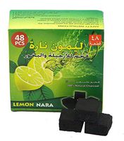 Lemon Nara Charcoal 48pcs Coco Coconut Charcoal Hookah Shisha Nargila Coal