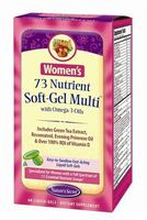 Women's 73 Nutrient Soft-Gel Multi with Omega-3 Oils, 60 Liquid Soft-Gels by Nature's Secret ( Multi-Pack)
