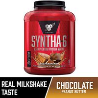 BSN SYNTHA-6 Whey Protein Powder, Micellar Casein, Milk Protein Isolate, Chocolate Peanut Butter, 48 Servings (Packaging May Vary)