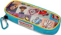 AllerMates EpiPen & Allergy Medicine Carrying Case [Squares Pattern]