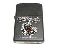 Zippo Rock Express Whitesnake Black Matte Lighter