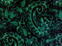 'NUGGLEBUDDY Microwavable Moist Heat & Aromatherapy Organic Rice Pack. Gorgeous, Velvety Forest Paisley Flannel Fabric with SPEARMINT EUCALYPTUS Aromatherapy.