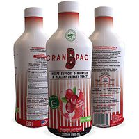 Nutritional Designs Cran-B-PAC - All Natural & Non GMO Cranberry Concentrate Liquid w/Low Sugar & Vitamins - High Concentration Juice Supplement for Urinary Tract Health for Men & Women