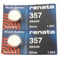 #357 Renata Watch Batteries 2Pcs