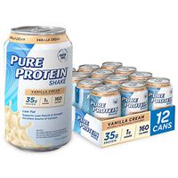 Pure Protein Ready to Drink Shakes, High Protein Vanilla Cream, 11oz, 12 count