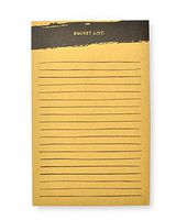 Bucket List Magnetic Notepad